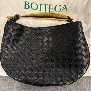 Authentic Bottega Veneta Sardine Bag Black